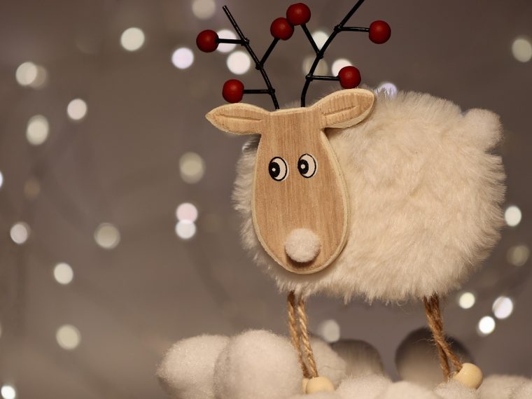 créer vos décorations en carton pour les Gabarits de rennes de Noël